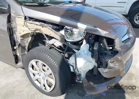 2012 Hyundai Accent Gs из США, поврежденный, VIN KMHCT5AE0CU029924